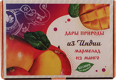  Мармелад дары природы "Манго" 180г   в Севастополе