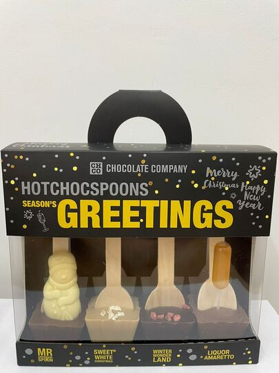 №1 TM LORD Набор шоколадных ложек «SEASON`S GREETINGS» (4 ложки по 50 гр), 200гр в Севастополе