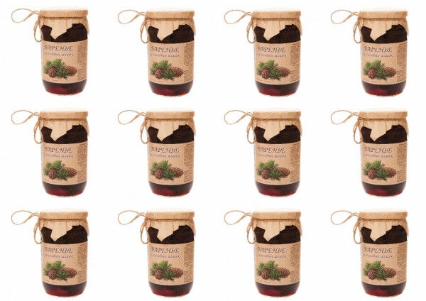 №3 Варенье с сосновой шишкой (коробка 12шт по 480г)  в Севастополе