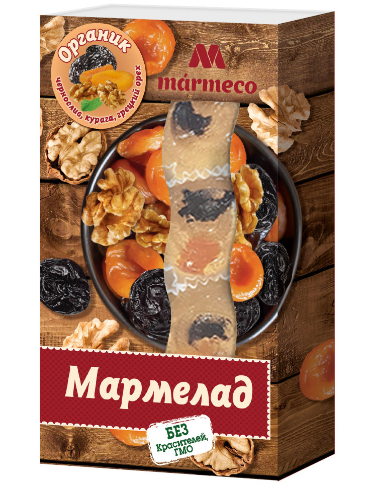  Мармелад "Органик"  Курага, Чернослив, грецкий орех, 180г  в Севастополе
